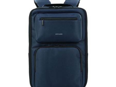 Pierre Cardin 15.6  Laptop Backpack - Dark Blue For Discount