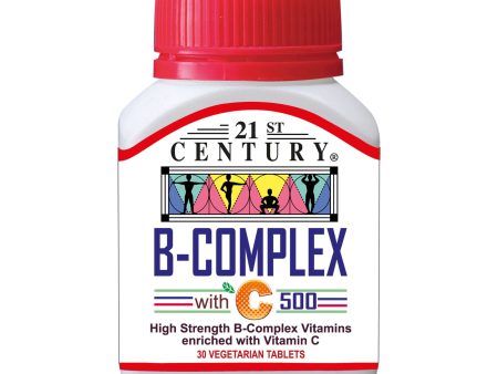 21ST CENTURY B COMPLEX With C 500 30S Tablets Online Sale