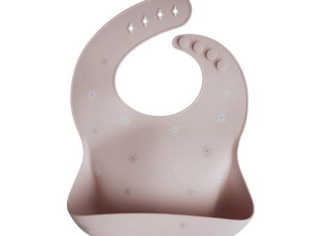 mushie Silicone Bib - Daisy on Sale