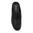 BRUNO CO. Leather Men s Mules Shoes (Black) For Sale