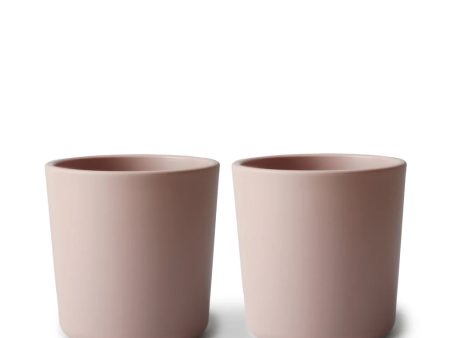 mushie Dinnerware Cup Set of 2 - Blush Discount