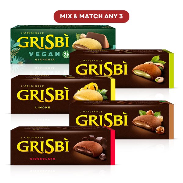 [Mix & Match Any 3] Vicenzi Grisbi Assorted Cookies 135g For Discount