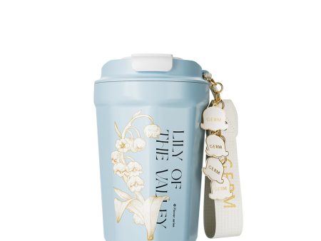 GERM Lily of The Valley Flask 390ml - Blue For Discount