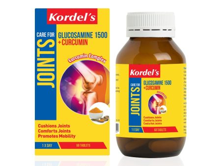 Kordel s Glucosamine 1500 + Curcumin (60 Tablets) Online now