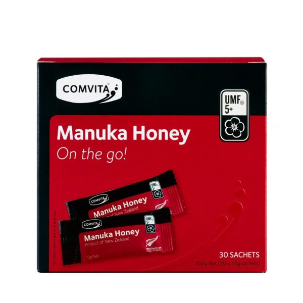 COMVITA UMF 5+ Manuka Honey 30 Sachets x 10g - Bundle of 2 Online Sale