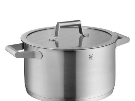 WMF Comfort Line 24cm High Casserole with Glass Lid Sale