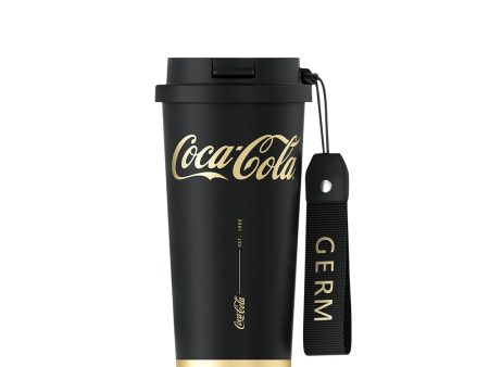 GERM x Coca Cola Classic Vacuum Flask with Strap 500ml - Black Online