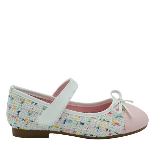 NONO Kids Mary Jane Shoes - Pink (133-306) For Discount